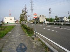 「西之川」バス停留所