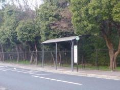 「中野大橋」バス停留所