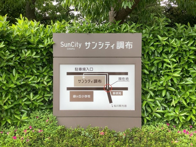 サンシティ調布 看板