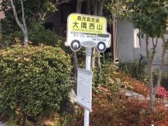 「大隅西山」バス停留所