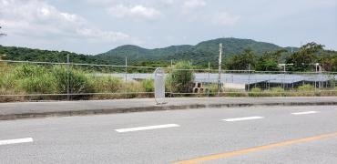 「ワルミ入口」バス停留所