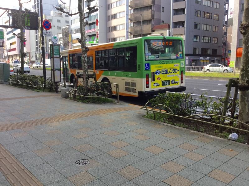 運行バスを撮影致しました。