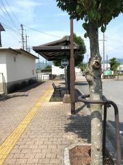 「黒井駅」バス停留所