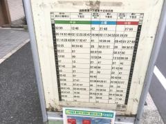「中央浄水場」バス停留所