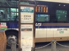 「高幡不動駅」バス停留所