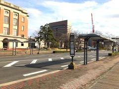 「県庁前」バス停留所