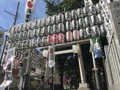 お富士さんの植木市