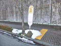 「やなぎ公園前」バス停留所