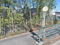 「市営プール」バス停留所
