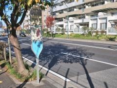 「北綱島小学校入口」バス停留所