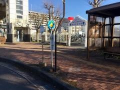 「上諏訪駅諏訪湖口」バス停留所