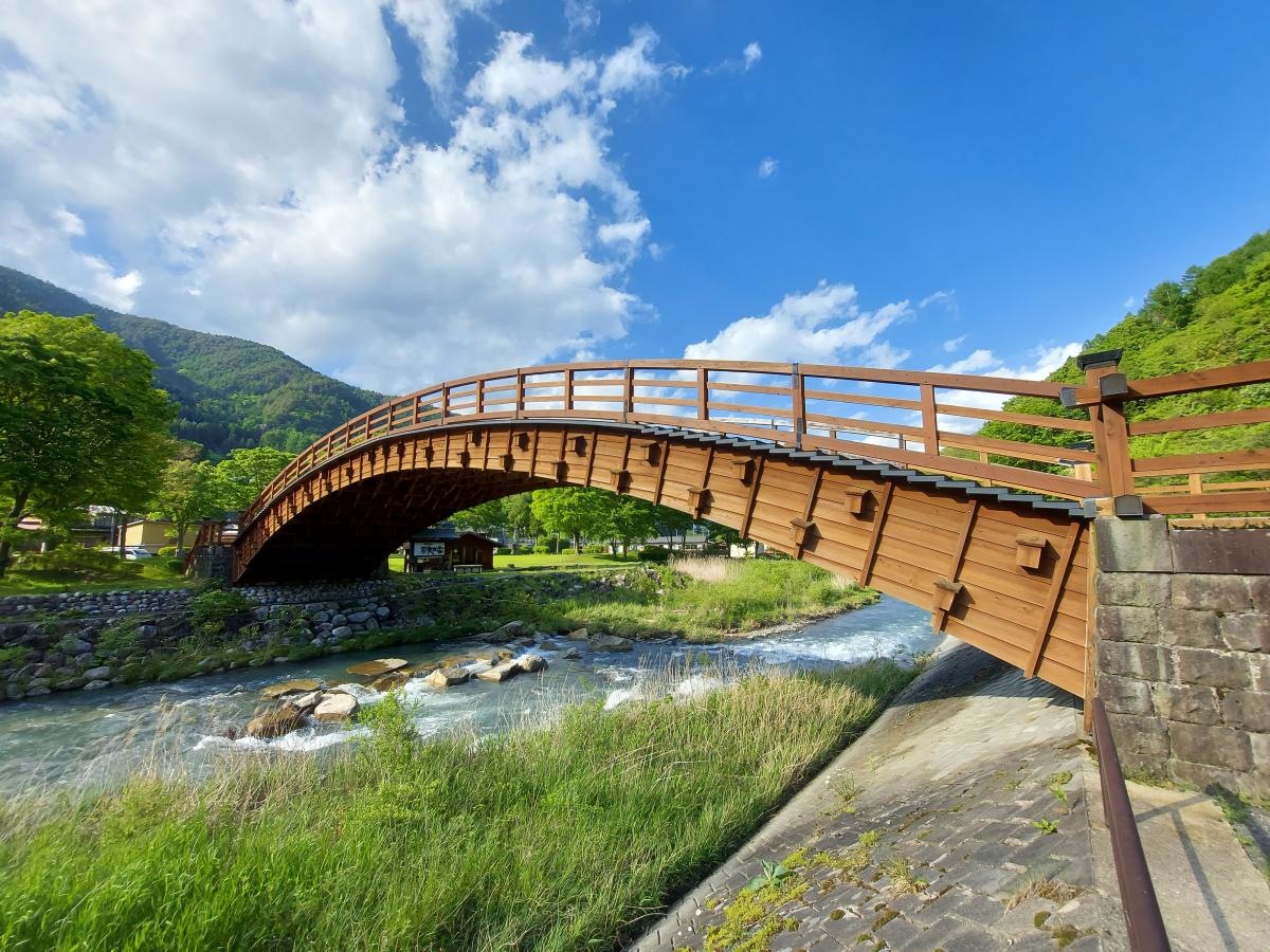 奈良井木曽の大橋