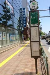 「隅田公園(西側)」バス停留所