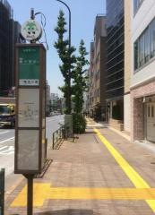 「隅田公園(西側)」バス停留所