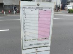「船橋競馬場駅」バス停留所