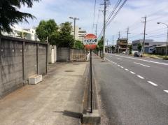 「イビデン前」バス停留所