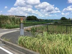 「中里」バス停留所
