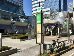 「東京ビッグサイト駅前」バス停留所