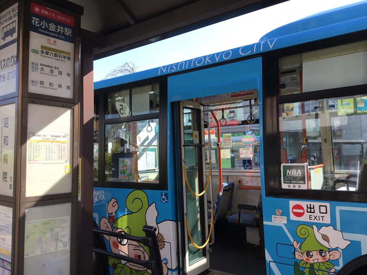 花小金井駅バス停