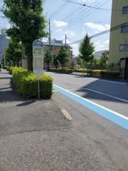 「沼影新道」バス停留所