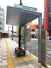 「田町中央通り」バス停留所