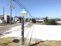 「前浜車庫」バス停留所