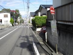 「東黒松団地」バス停留所