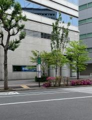 「蛎殻町」バス停留所