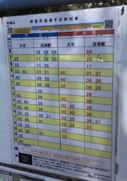 「手城山」バス停留所