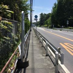 「会瀬グランド前」バス停留所