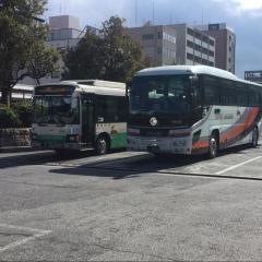 「八木駅(南)」バス停留所