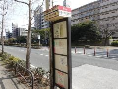 「百道中央公園西口」バス停留所