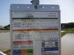 「上津部田」バス停留所
