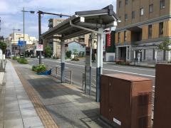 「箱根口」バス停留所