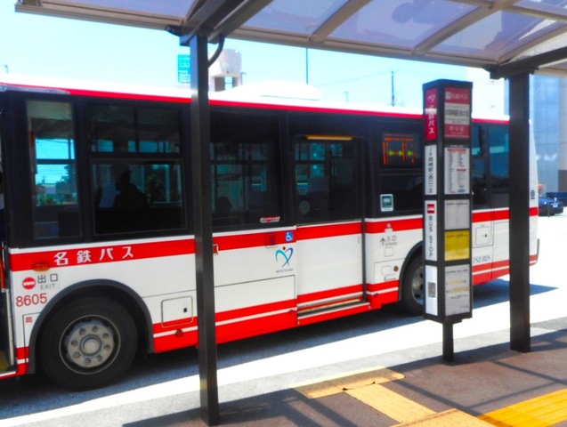 名鉄バス「岡崎駅西口」バス停留所／ホームメイト