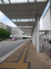 「大学病院前」バス停留所
