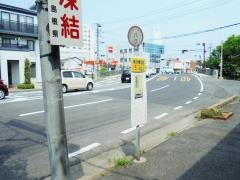 「新大橋北詰」バス停留所