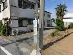 「川越堺」バス停留所