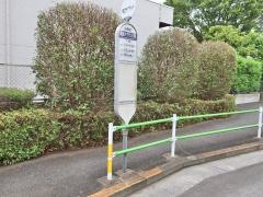 「電通大グランド前」バス停留所