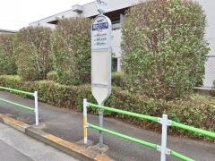 「電通大グランド前」バス停留所