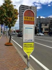 「平岸４条９丁目」バス停留所