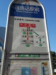 「西馬込駅前」バス停留所