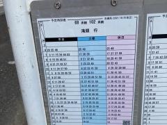 「千歳橋」バス停留所