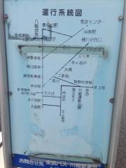 「下日出谷」バス停留所