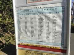 「農業高校」バス停留所