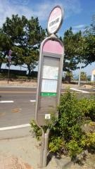 「浜の宮海水浴場前」バス停留所