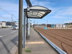 「峰沢団地前」バス停留所