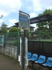 「深沢小学校」バス停留所