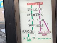 「向ケ丘遊園駅」バス停留所