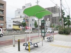 「南市岡」バス停留所